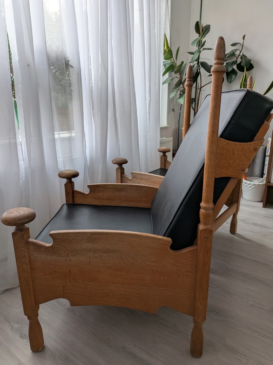Image 1 of Vintage sculpturale 'Siegfried' loungestoelen van Abraham Sprij, jaren 60.
