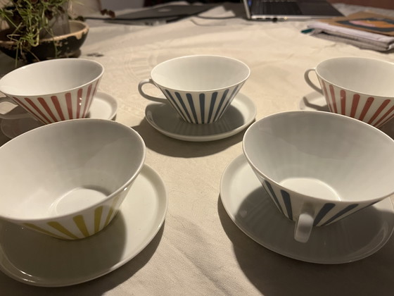 Image 1 of 5 tazze e piattini da circo Melita