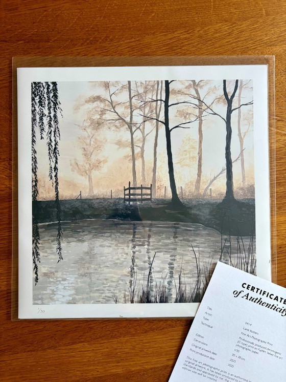 Image 1 of 0414 – Impresión artística de edición limitada (30 x 30 cm) – firmada y numerada – incluye certificado