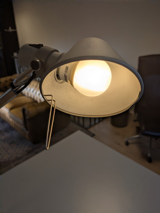 Image 1 of Bulo bureau met 2x Artemide Tolomeo bureaulamp