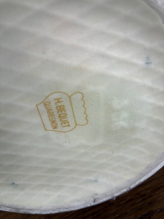 Image 1 of Large (55cm) lidded vase H. Bequet 1950s