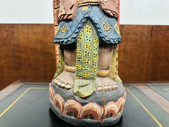 Statua Antica Balinese di Sacerdote Pendeta – Sculture, Legno (photo 12 of 14)