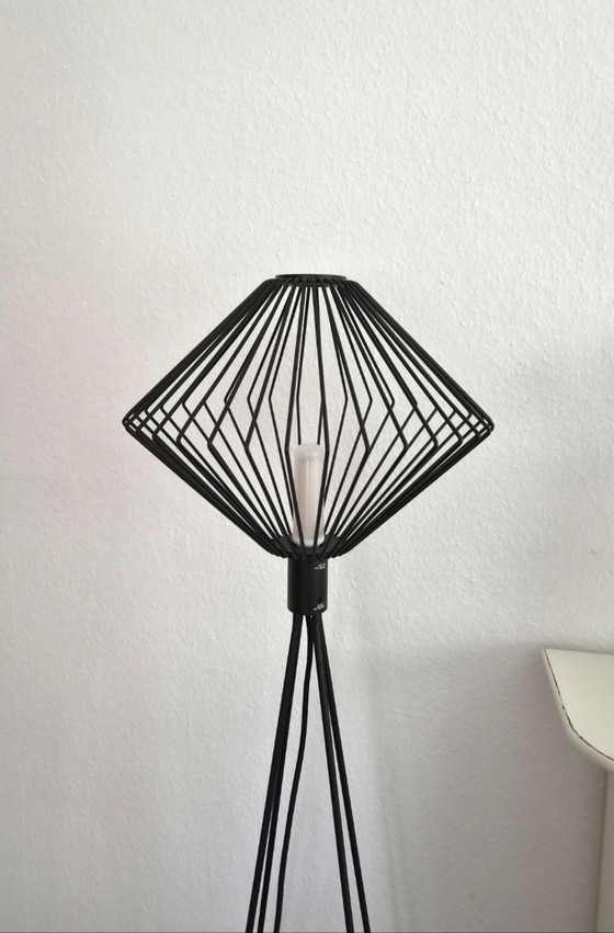 Wever & Ducré WIRO FLOOR DIAMOND 1.0, rare design Floor light in Black, Metal (photo 4 of 5)