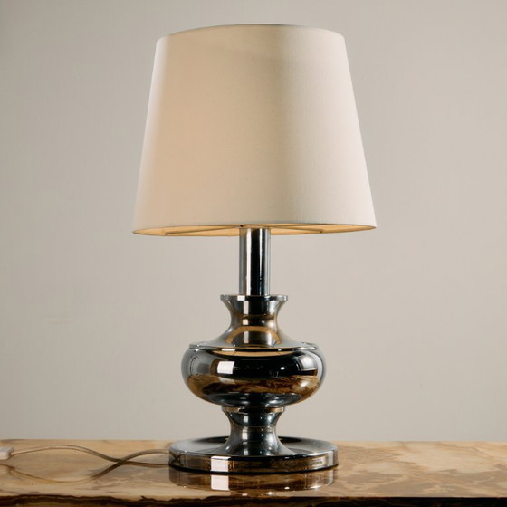 MK10316 Chrome Table Lamp (photo 2 of 7)