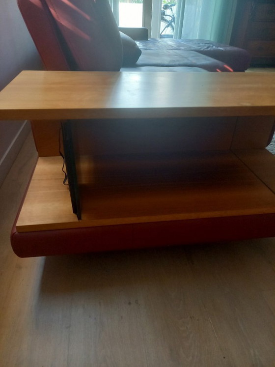 Canapé design Rolf Benz Vero – Canapés 3 places, Leather, Wood (photo 3 of 5)