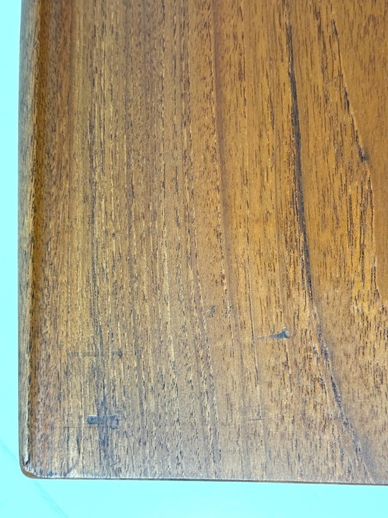 Grete Jalk tavolino da caffè/laterale in teak Glostrup Møbelfabrik Danimarca, Tavolini da caffè, Legno (foto 10 di 12)