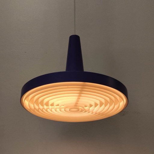 Lampe pendante danoise de l'ère spatiale