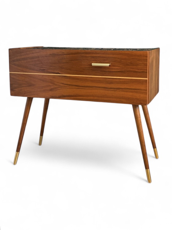Image 1 of Klein dressoir met echte kurkprint | The Vintage Vibe