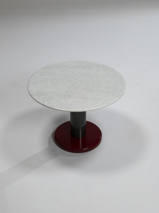 Couchtisch im Stil von "Loto Rosso" von Ettore Sottsass für Poltronova, Italien, 1960er Jahre