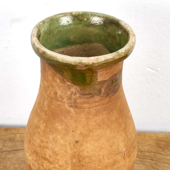 Vase en céramique antique (c.1900) #1, Marron, Rustic (photo 10 sur 11)