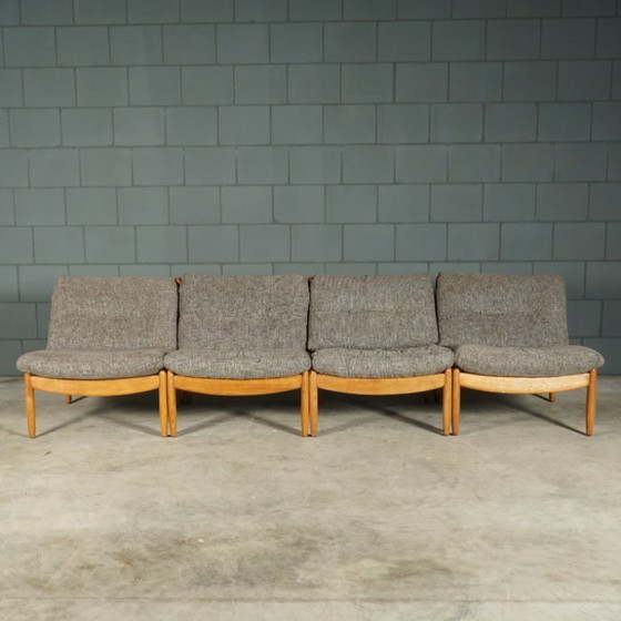 Image 1 of Vintage modulaire zithoek/zitgroep – Carl Straub – jaren 60