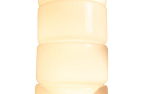 Image 1 of Carlo Nason. Lampada da terra LT316 in vetro di Murano bianco opalescente