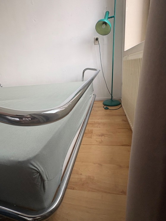 Lit KROMVIK chromé – Ikea, Lits 2 places, Chrome (photo 6 of 7)