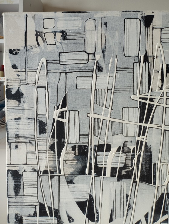 Image 1 of Natia Antadze Abstract Composition XXL