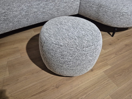 Image 1 of Montel Snake - Corner sofa - Gray - Black - Fabric - New