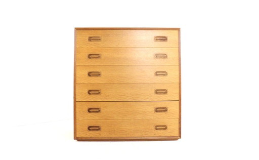 Cassettiera vintage Dyrlund Smith, stile danese di metà secolo. – ladekasten, Wood