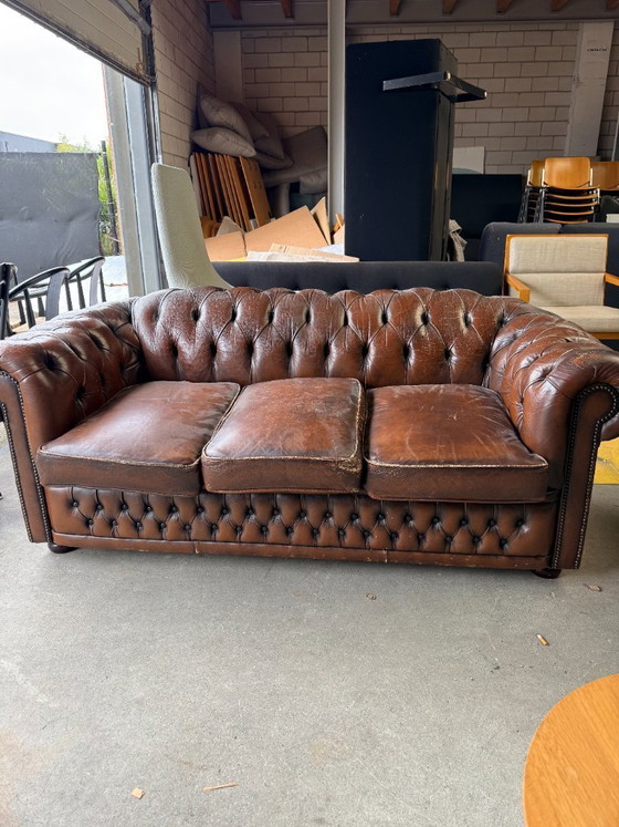 Image 1 of Delta Chesterfield fauteuil