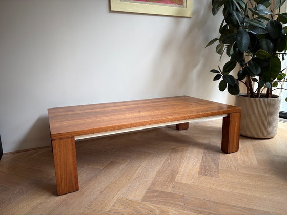 Image 1 of Solid walnut coffee table
