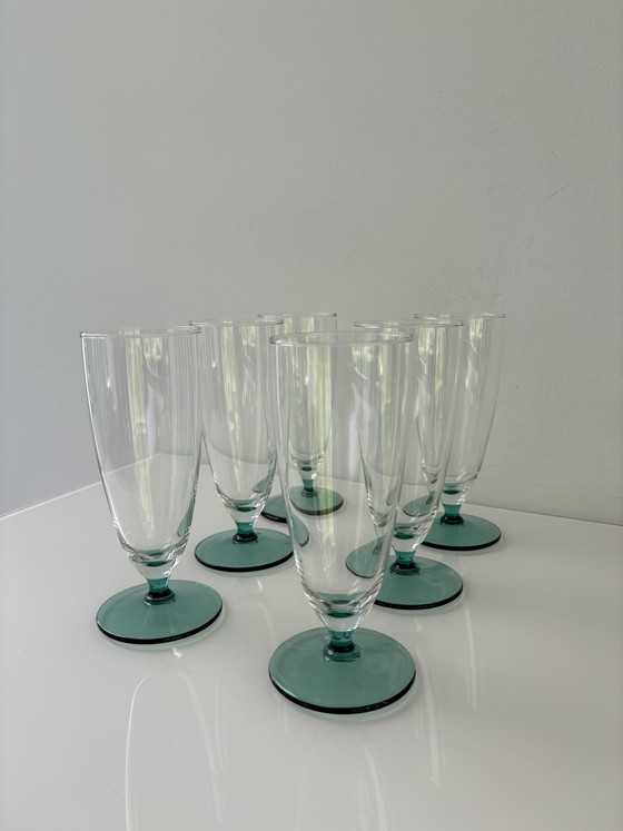 Image 1 of Vintage late ‘60s early ‘70s set of six glasses