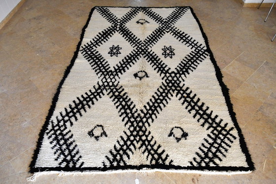 Image 1 of Tapis vintage Beni Ouarain - 306 x 183 cm