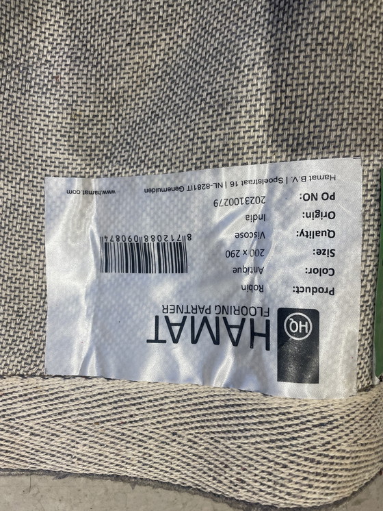 Image 1 of Tappeto vintage in seta e viscosa