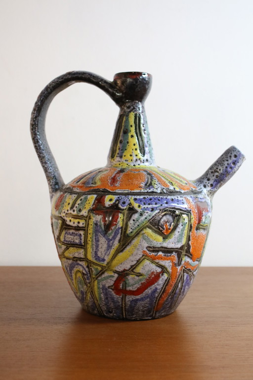 Polychrome ceramic Circa 1970