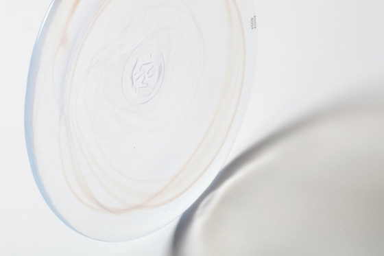 Image 1 of Set aus 4 Kosta Boda „Mine“ Glas-Desserttellern von Ulrica Hydman Vallien