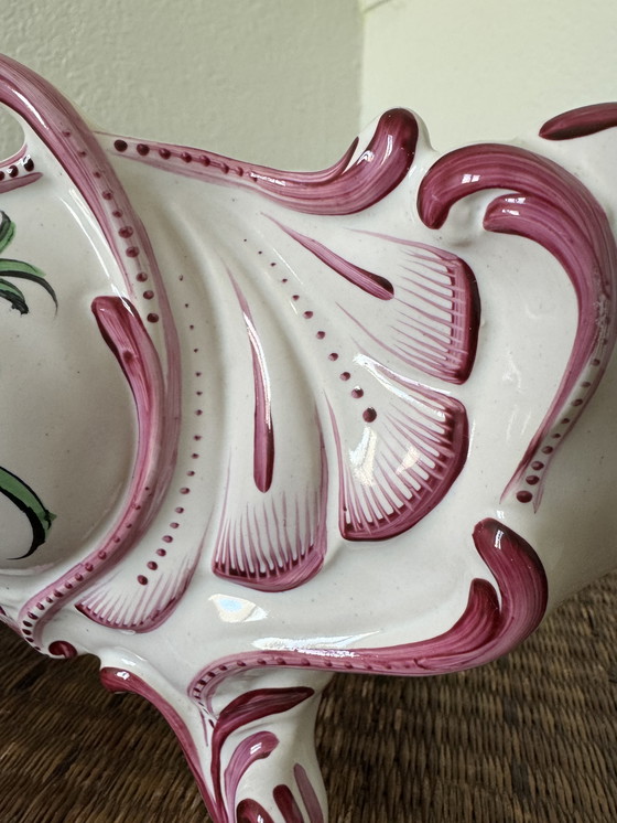 Image 1 of Jardinière Faïence Desvres Ancienne