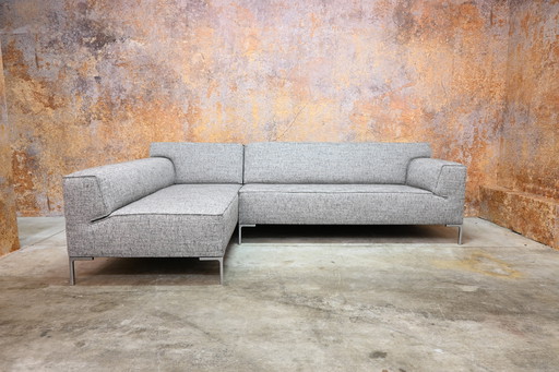 Newly Upholstered Design On Stock Bloq Corner Sofa