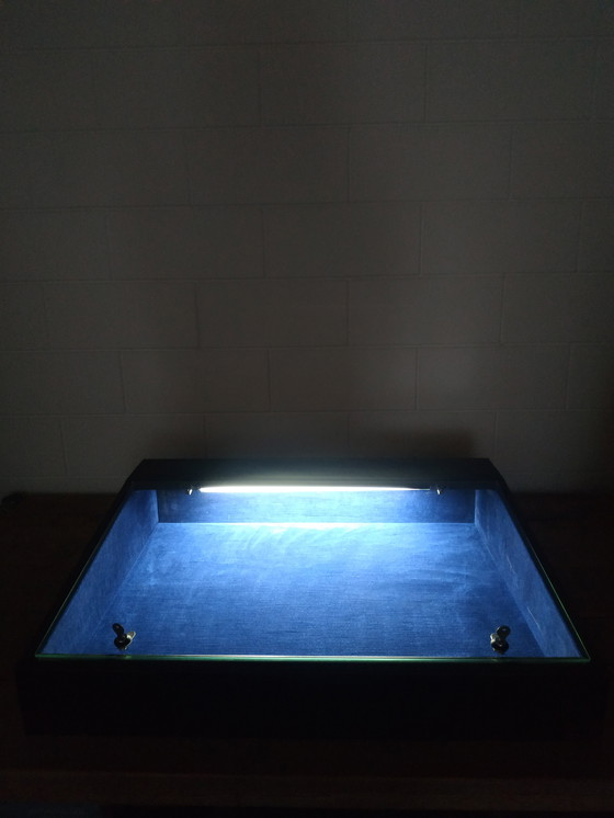 Image 1 of Rare Vintage 60s-70s Display Case With Lighting