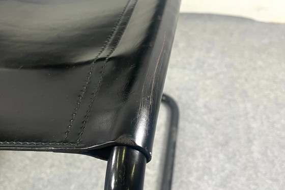 Image 1 of Set of 4 chairs in the style of  S33 by Mart Stam - 1960s