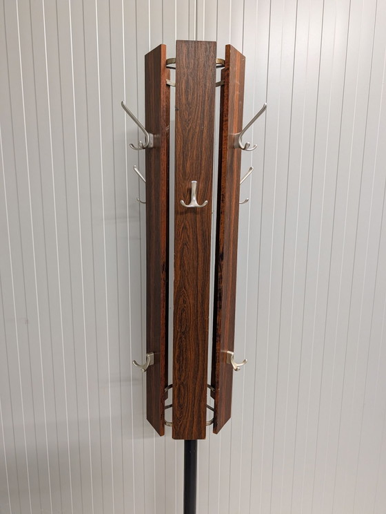 Italian Mid-Century Coat Rack from the 1960s, Fixer-Upper, Cast Iron, Metal, Black (photo 2 of 6)