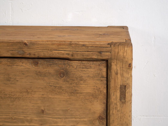 Antikes Sideboard im primitiven Stil (ca. 1900) #2 (photo 36 of 40)