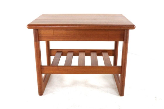 Dyrlund Bijzetkastje Bijzettafel Vintage Massief Teak – Wood (photo 16 of 18)