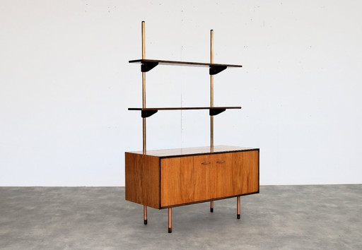 Vintage rare walnut bookcase