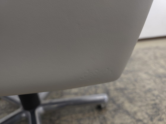 Image 1 of De Sede DS 35 poltrona sedia da ufficio sedia a dondolo pelle grigia