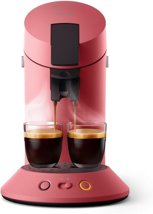 Senseo Original Plus Machine à café à dosettes, Sélection de l'intensité du café, Technologie Coffee Boost, 2 tasses a la fois, 