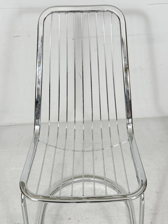 Image 1 of 4 sillas voladizas de Gastone Rinaldi, Italia, década de 1970.