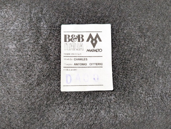 Image 1 of 2x Original B&B Italia Recamiere Charles Sofa Design Couch