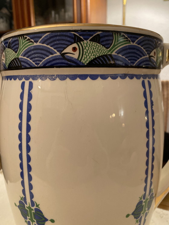 Image 1 of Boch La Louviere Belgio Art Deko Kanne 