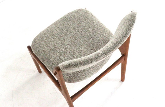 Image 1 of Set of 4 Erik Buch O.D. Mobler chairs, model 49, vintage dining chairs, newly upholstered