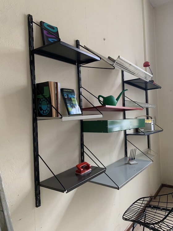 Image 1 of Pilastro Wandsysteem Uit Jaren 50 Door Tjerk Rijenga