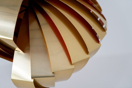 Image 1 of Suspension « Konkylie » de Louis Weisdorf pour Lyfa (Danemark, années 1960).