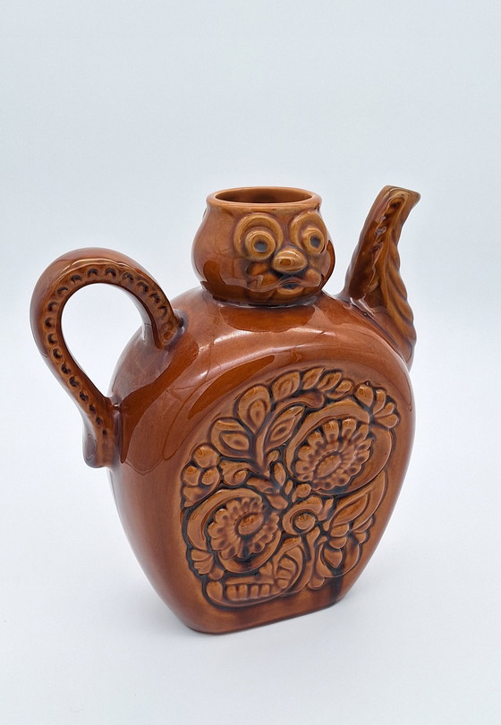 Image 1 of Kumanets ukrainiens vintage, faïence Vasilkov