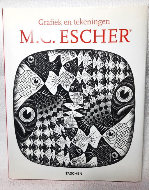 (W035) M.C. Escher, graphics and drawings, mint condition