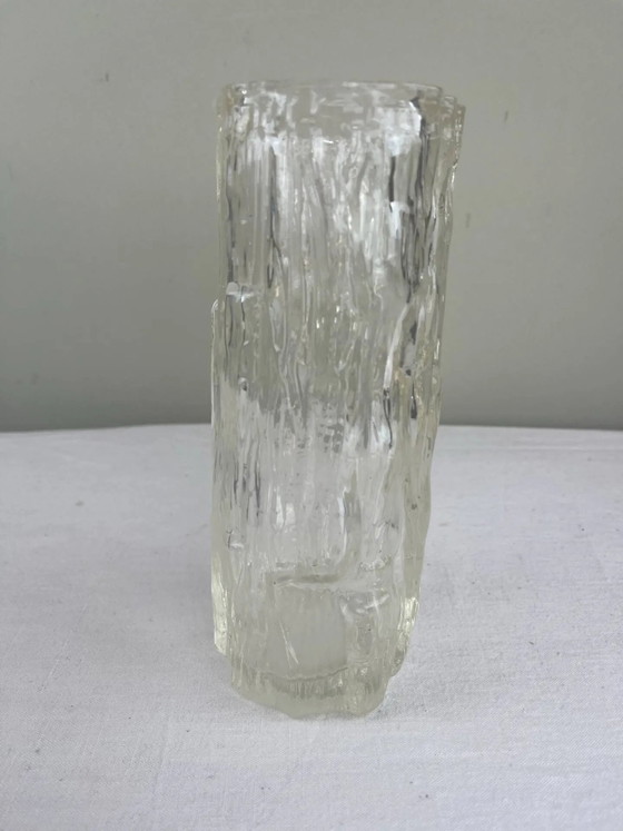 Vase cascade en verre – Crystal, Glass, Mid Century Modern (photo 4 of 8)