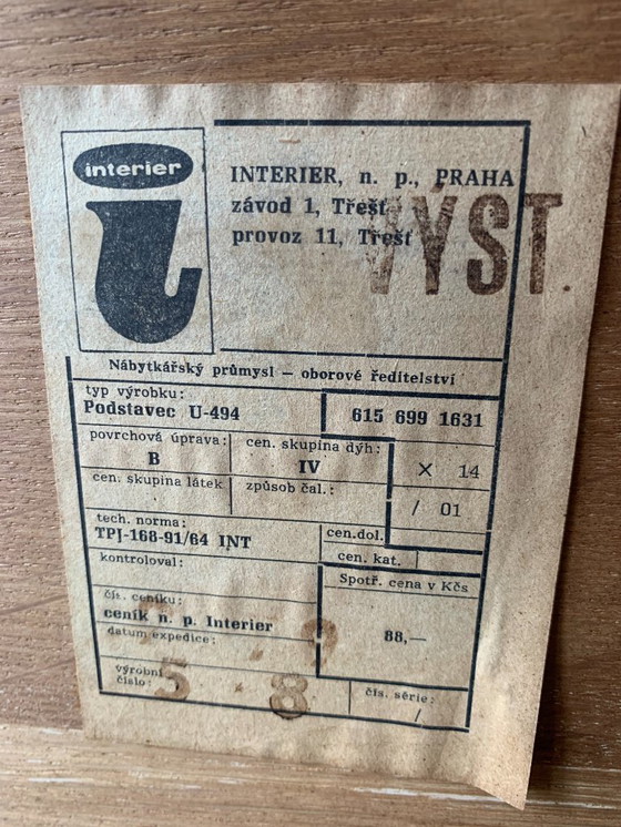 Image 1 of Large modular wall unit by Jiří Jiroutek for Interiér Praha, Czechoslovakia, 1964