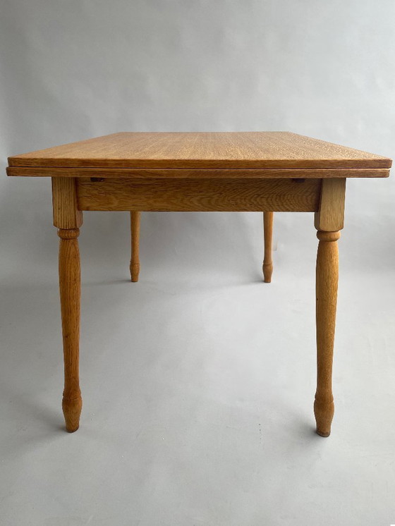 Image 1 of Vintage Mid-Century Extendable Dining Table