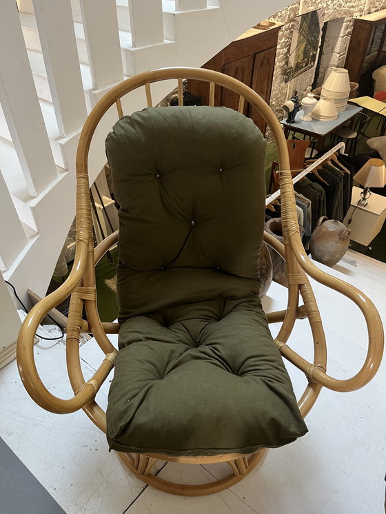 Image 1 of Paire de Fauteuils en rotin