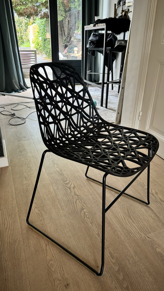 Image 1 of Schwarzer Marmor Esstisch Schuppen 5